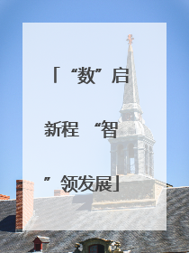 “数”启新程 “智”领发展