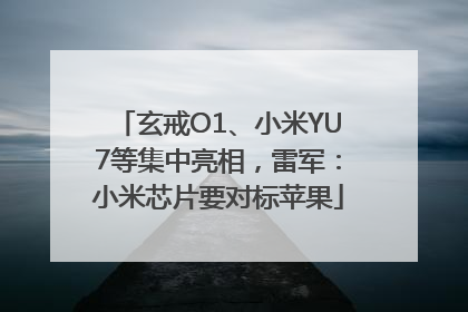 玄戒O1、小米YU7等集中亮相，雷军：小米芯片要对标苹果