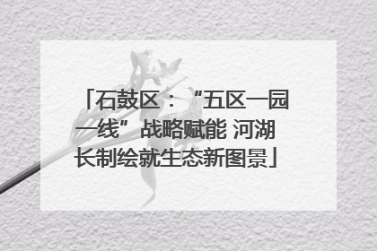 石鼓区：“五区一园一线”战略赋能 河湖长制绘就生态新图景