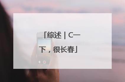 综述｜C一下，很长春