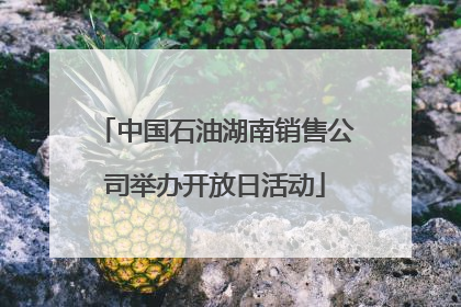 中国石油湖南销售公司举办开放日活动