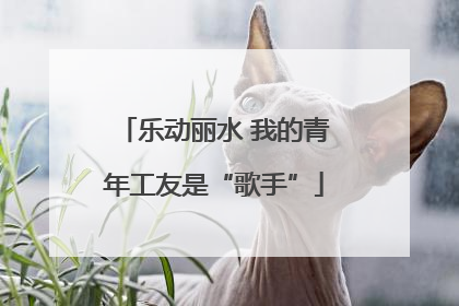 乐动丽水 我的青年工友是“歌手”