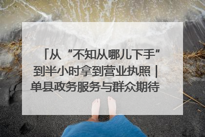 从“不知从哪儿下手”到半小时拿到营业执照｜单县政务服务与群众期待的“双向奔赴”