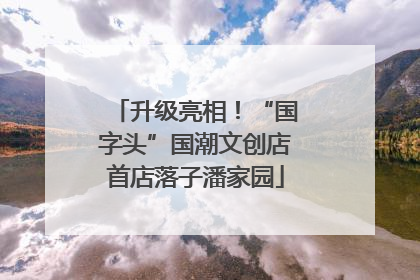 升级亮相！“国字头”国潮文创店首店落子潘家园