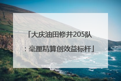 大庆油田修井205队：毫厘精算创效益标杆