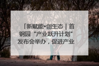 新赋能•创生态｜首钢园“产业跃升计划”发布会举办，促进产业合作交流走深走实