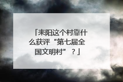 耒阳这个村靠什么获评“第七届全国文明村”？