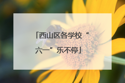 西山区各学校“六一”乐不停