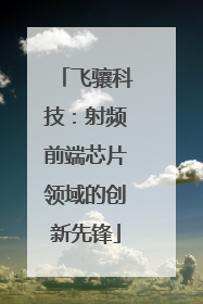 飞骧科技：射频前端芯片领域的创新先锋